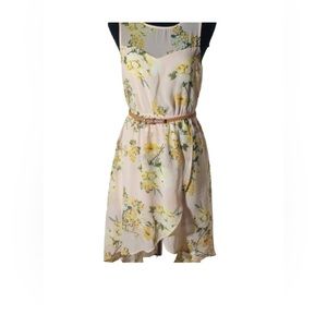 NWT Large Blush Floral High-Low Dress -
As U Wish